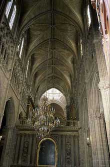Burgos : nef de la cathédrale